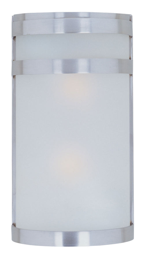 5002FTSST - Arc 2-Light Outdoor Wall Lantern in Stainless Steel by Maxim Lighting