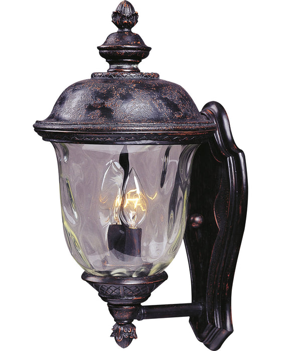 Carriage House VX Two Light Outdoor Wall Lantern in Oriental Bronze