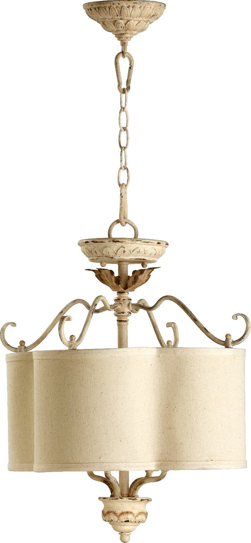 Salento 18" 4 Light Semi-Flush Mount in Persian White