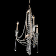 Barcelona 3-Light 17" Chandelier in Transcend Silver