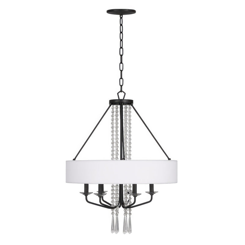 Barcelona 6-Light 28" Pendant in Onyx