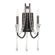 Barcelona 2-Light 17" Wall Sconce in Onyx