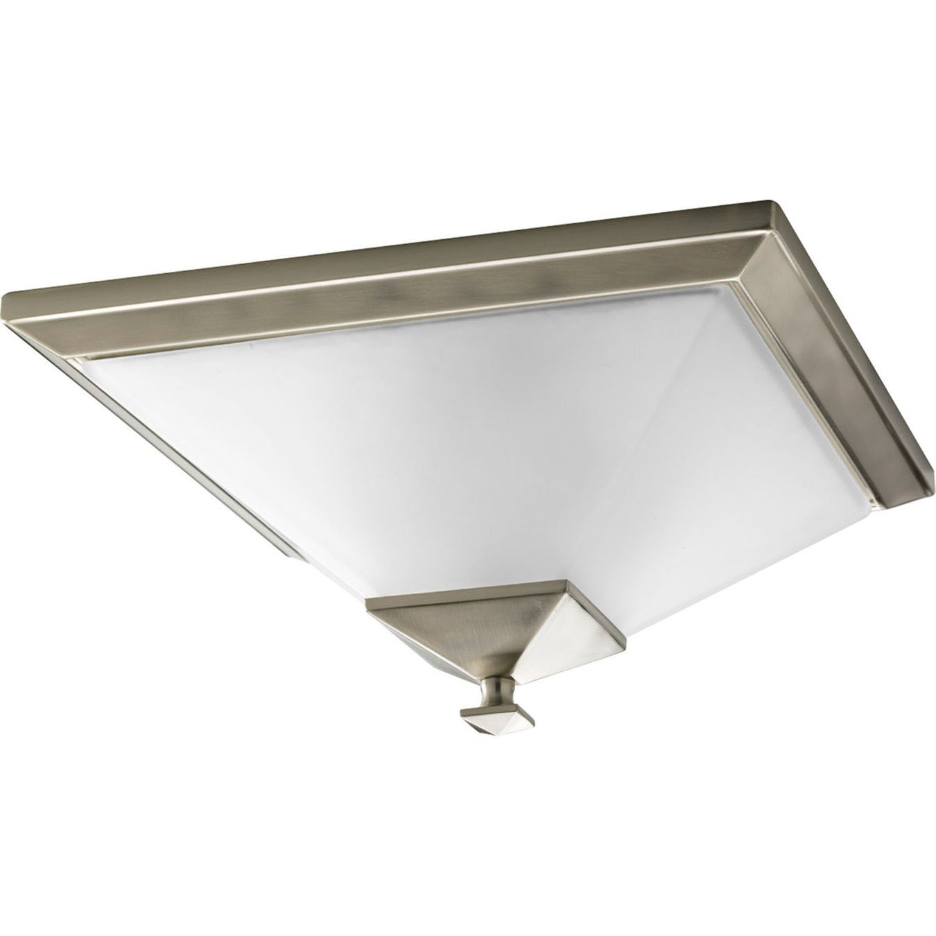 Clifton Heights Two Light Close-to-Ceiling in Brushed Nickel