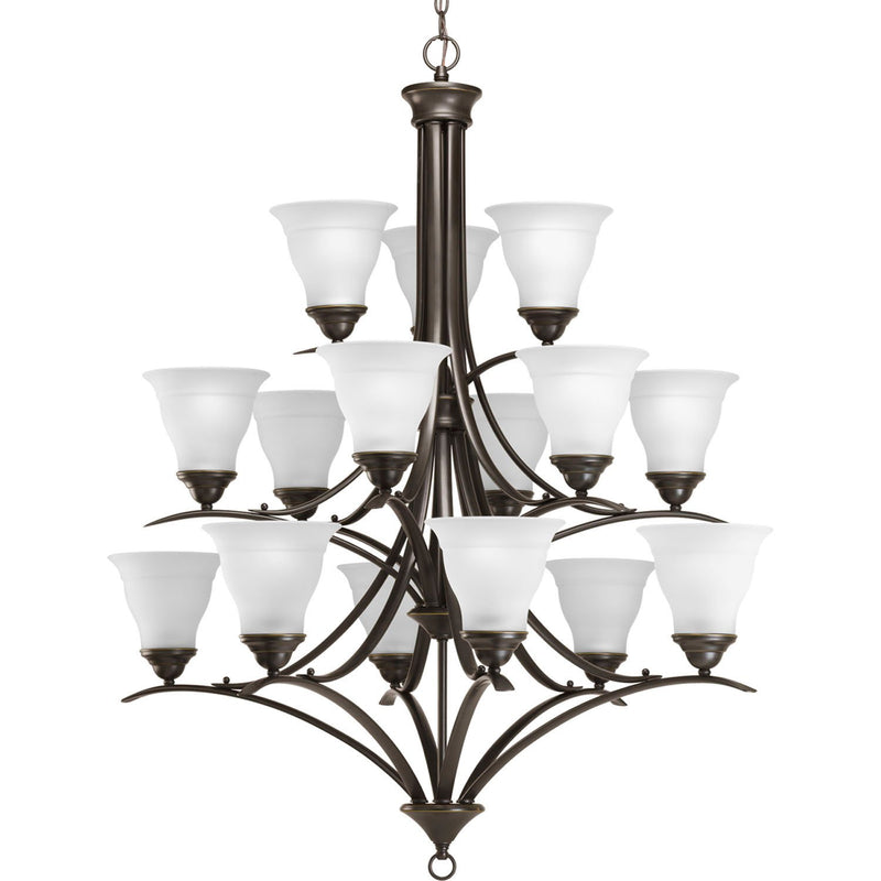 Trinity 15-Light Chandelier in Antique Bronze