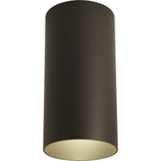 Cylinder 6" Outdoor Ceiling Light in Antique Bronze
