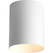 Cylinder 5" Outdoor Ceiling Light in White