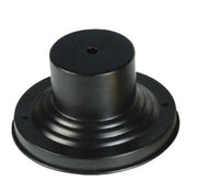 Outdoor Pier Mount Adaptors in Black