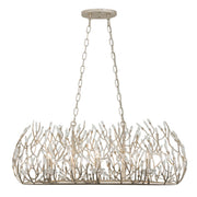 Bask 6-Light 36" Linear Chandelier in Gold Dust