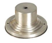 Outdoor Pier Mount Adaptors in Brushed Nickel