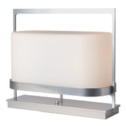 Serenity 15.8" Table Lamp in Sterling