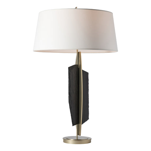 Cambrian 35.3" Table Lamp in Modern Brass