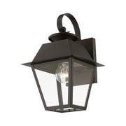 Wentworth Small Outdoor Wall Lantern in Bronze
