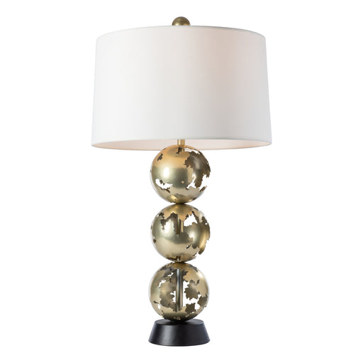 Pangea Tall 33" Table Lamp in Modern Brass