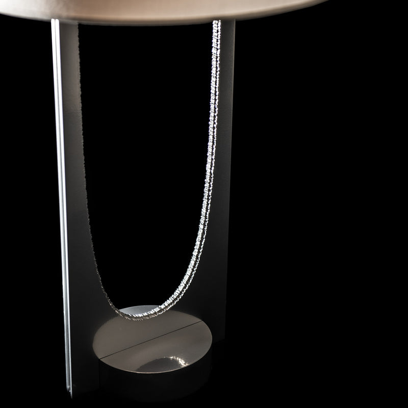 Cypress 34.4" Table Lamp in Sterling