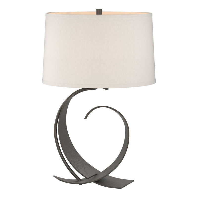 Fullered Impressions 22.1" Table Lamp in Dark Smoke