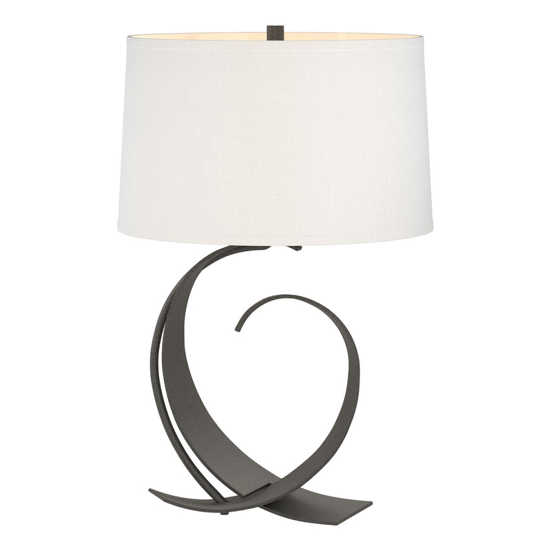 Fullered Impressions 22.1" Table Lamp in Natural Iron