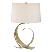 Fullered Impressions 22.1" Table Lamp in Modern Brass
