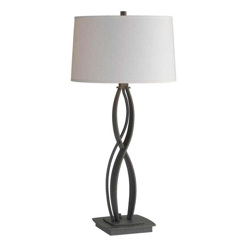 Almost Infinity 27" Table Lamp in Natural Iron