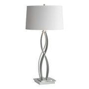 Almost Infinity 27" Table Lamp in Vintage Platinum