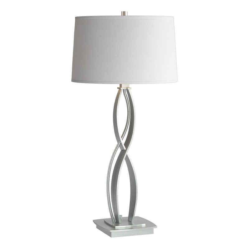 Almost Infinity 27" Table Lamp in Vintage Platinum