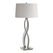 Almost Infinity 27" Table Lamp in Sterling