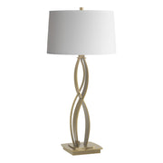 Almost Infinity 27" Table Lamp in Modern Brass