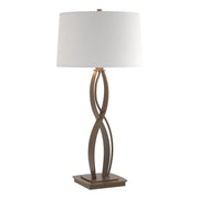 Almost Infinity 31" Table Lamp in Bronze