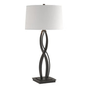 Almost Infinity 31" Table Lamp in Black