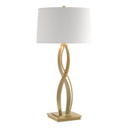 Almost Infinity 31" Table Lamp in Modern Brass