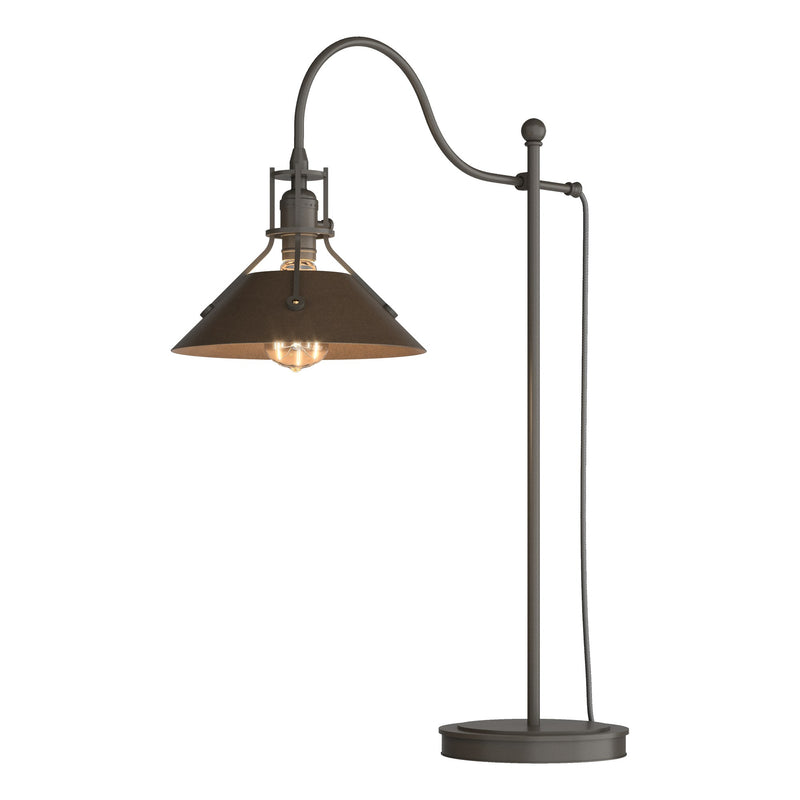 Henry 27.1" Table Lamp in Dark Smoke