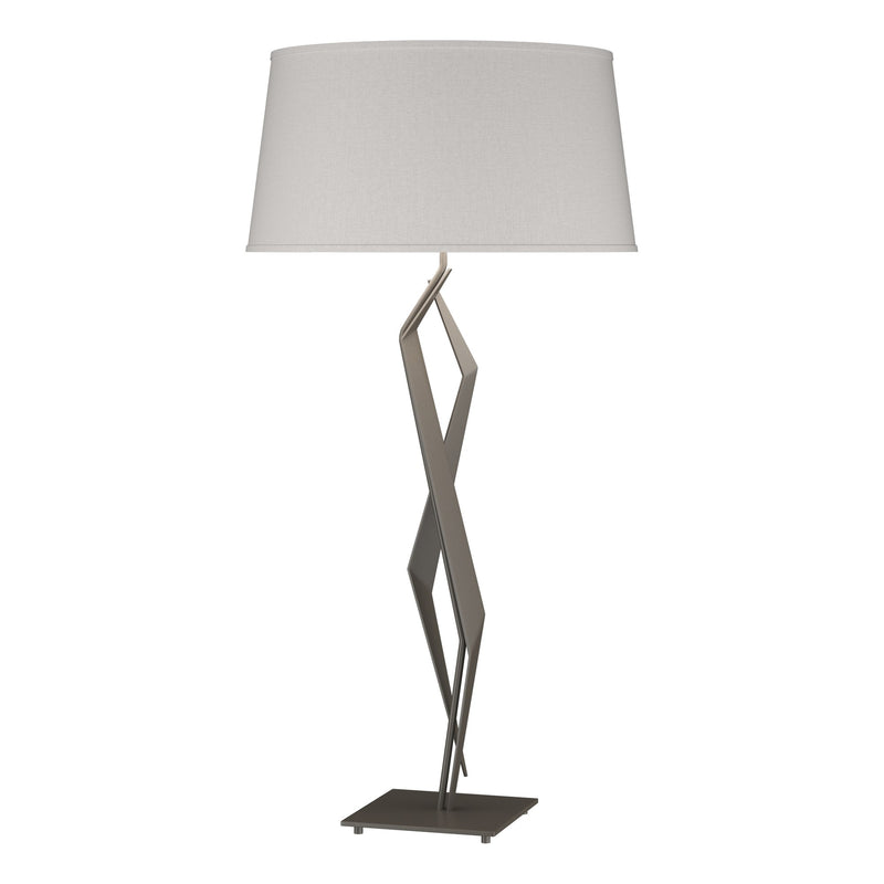 Facet 34" Table Lamp in Dark Smoke