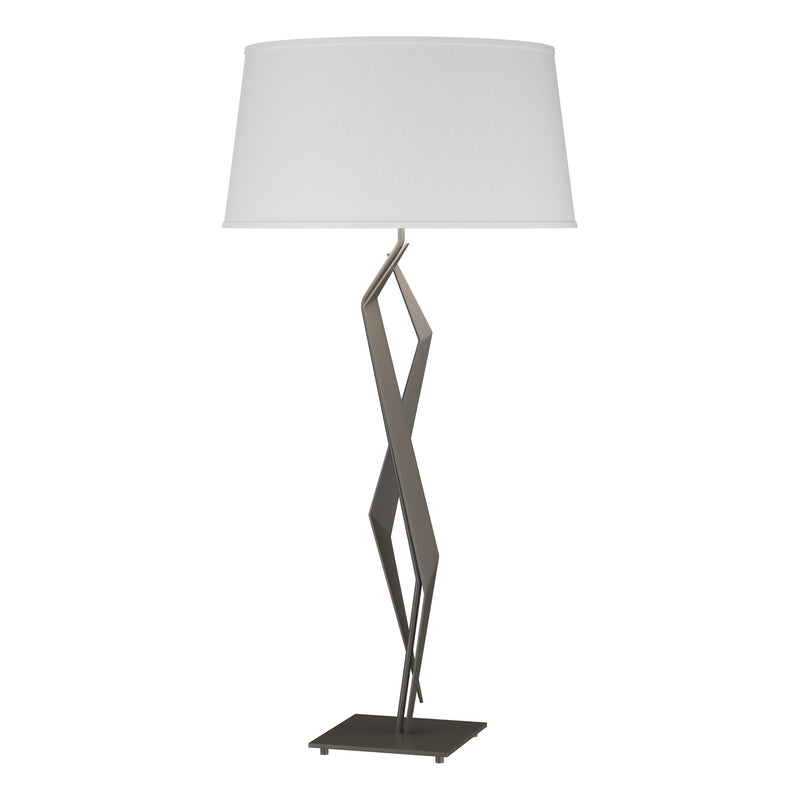Facet 34" Table Lamp in Dark Smoke