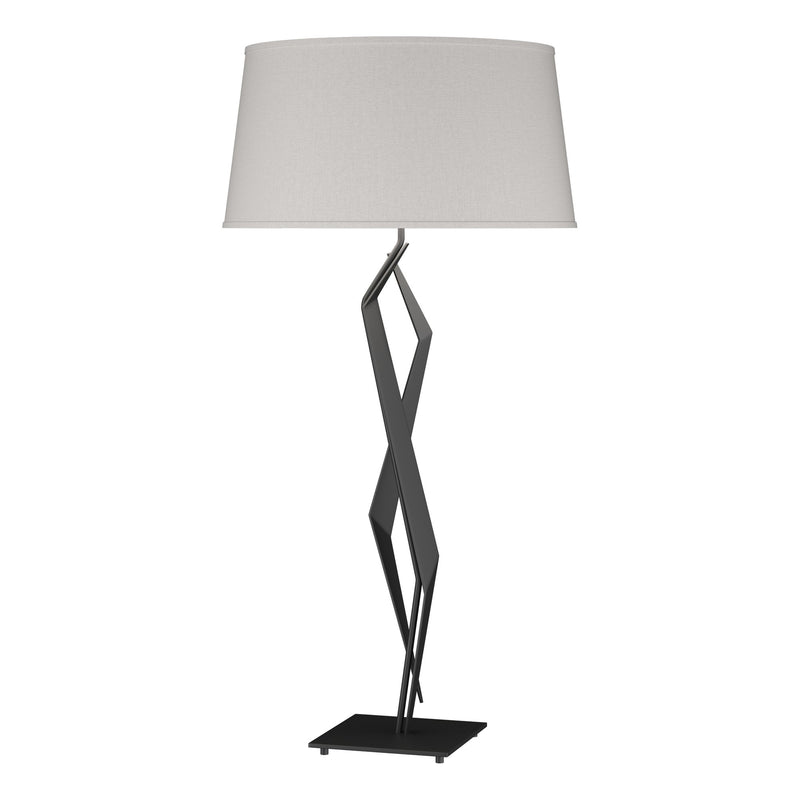 Facet 34" Table Lamp in Black