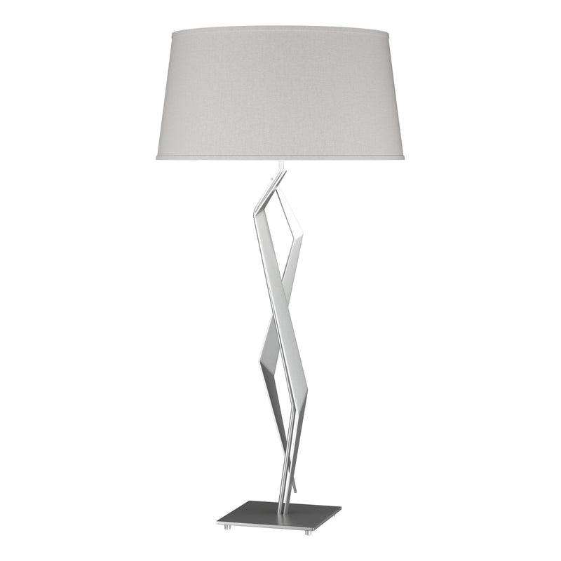 Facet 34" Table Lamp in Vintage Platinum