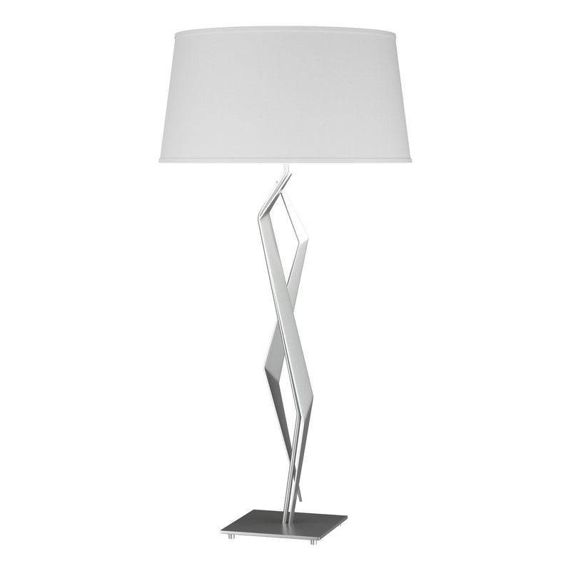 Facet 34" Table Lamp in Vintage Platinum