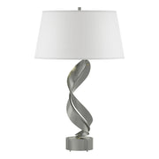 Folio 25" Table Lamp in Sterling