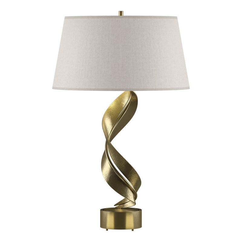 Folio 25" Table Lamp in Modern Brass
