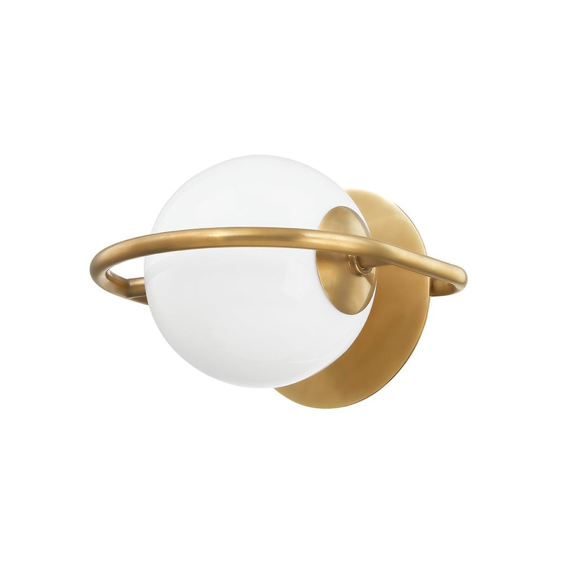 Everley Wall Sconce in Vintage Brass