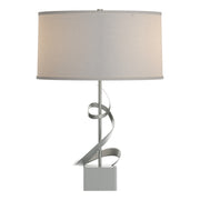 Gallery Spiral 22.9" Table Lamp in Vintage Platinum