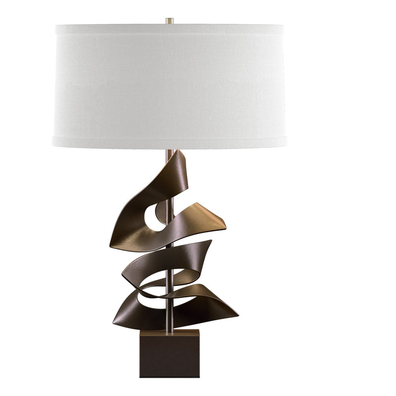 Gallery Twofold 24.7" Table Lamp in Bronze