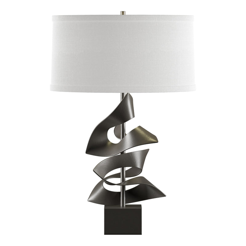 Gallery Twofold 24.7" Table Lamp in Dark Smoke