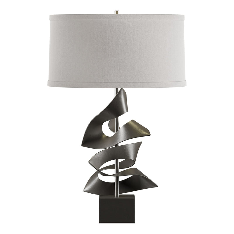 Gallery Twofold 24.7" Table Lamp in Dark Smoke