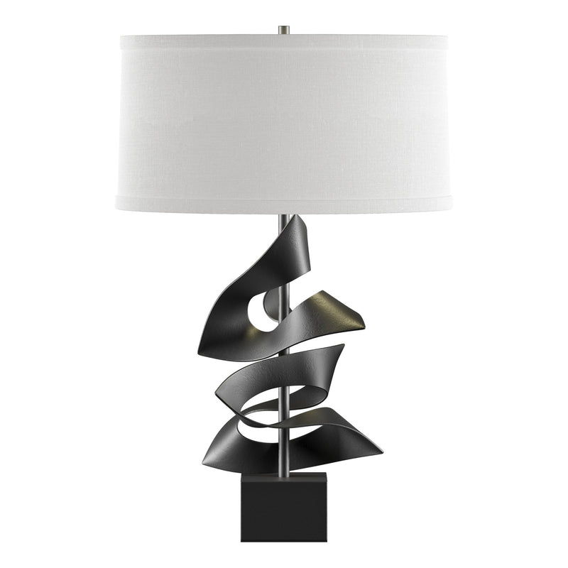 Gallery Twofold 24.7" Table Lamp in Black