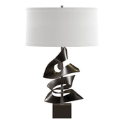 Gallery Twofold 24.7" Table Lamp in Oil Rubbed Bronze