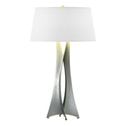 Moreau Tall 33" Table Lamp in Vintage Platinum