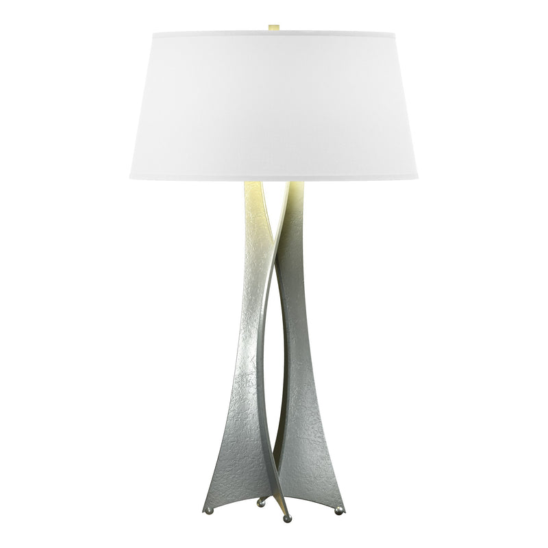 Moreau Tall 33" Table Lamp in Vintage Platinum