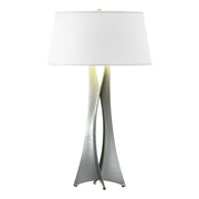 Moreau Tall 33" Table Lamp in Vintage Platinum