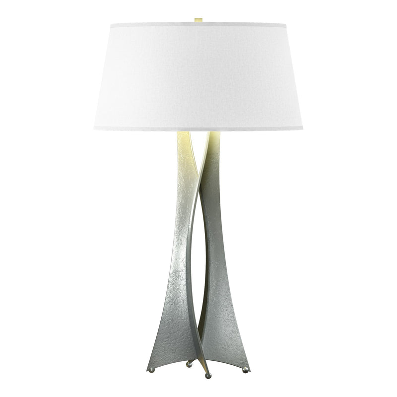 Moreau Tall 33" Table Lamp in Vintage Platinum