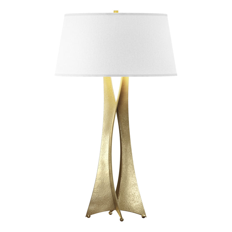Moreau Tall 33" Table Lamp in Modern Brass