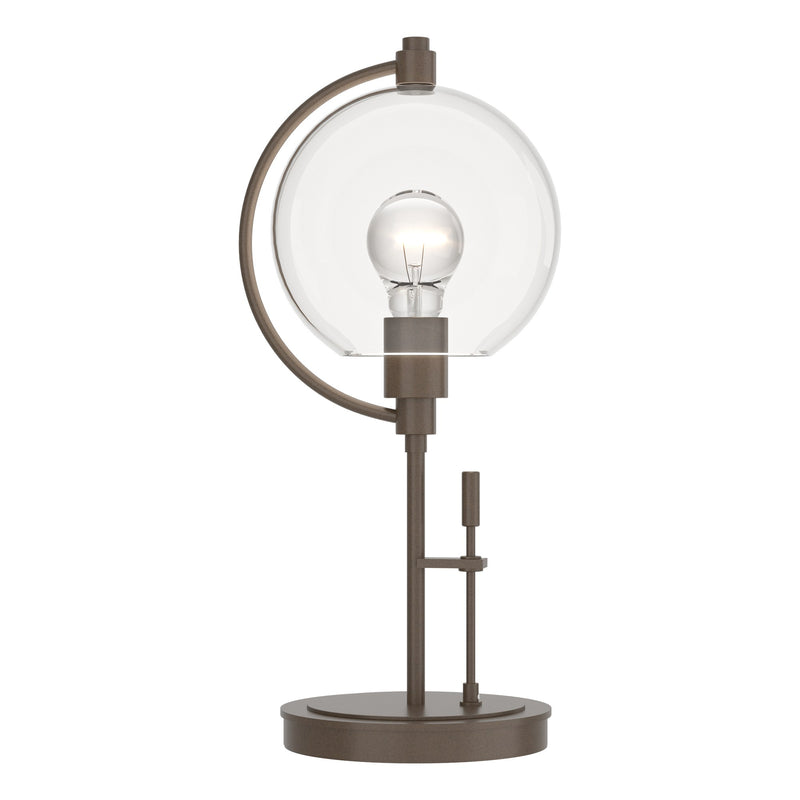Pluto 19" Table Lamp in Bronze